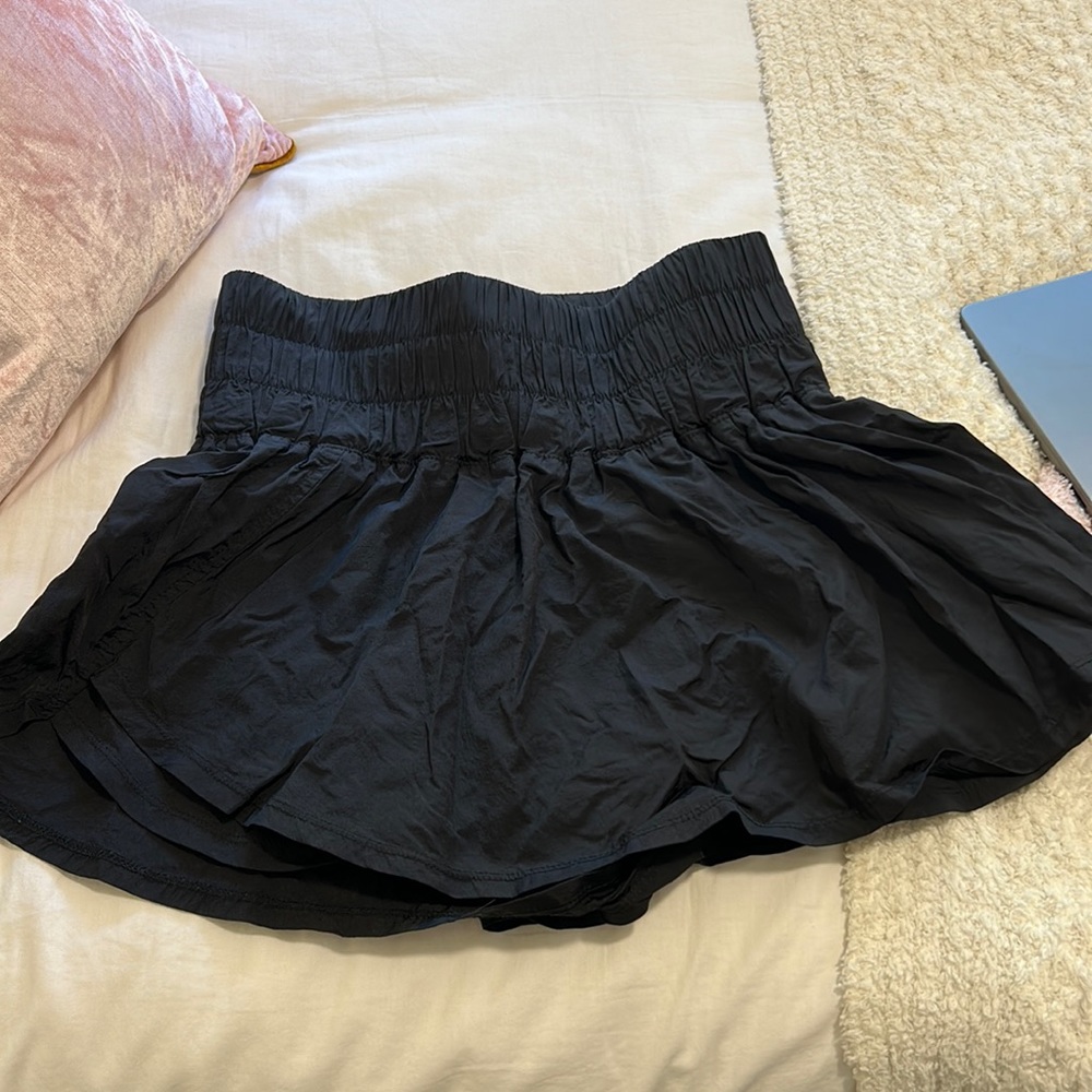 Free people movement black way home skort